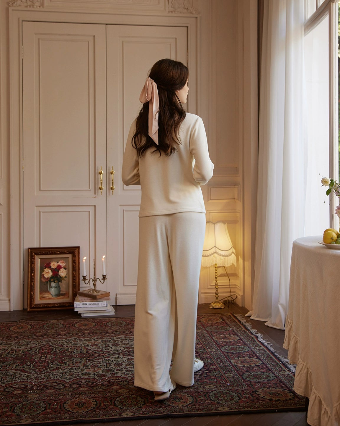 フリース L`AMOURフレンチルームウェア