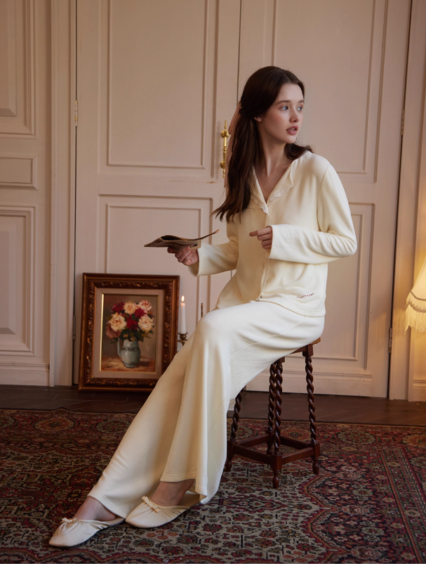 フリース L`AMOURフレンチルームウェア