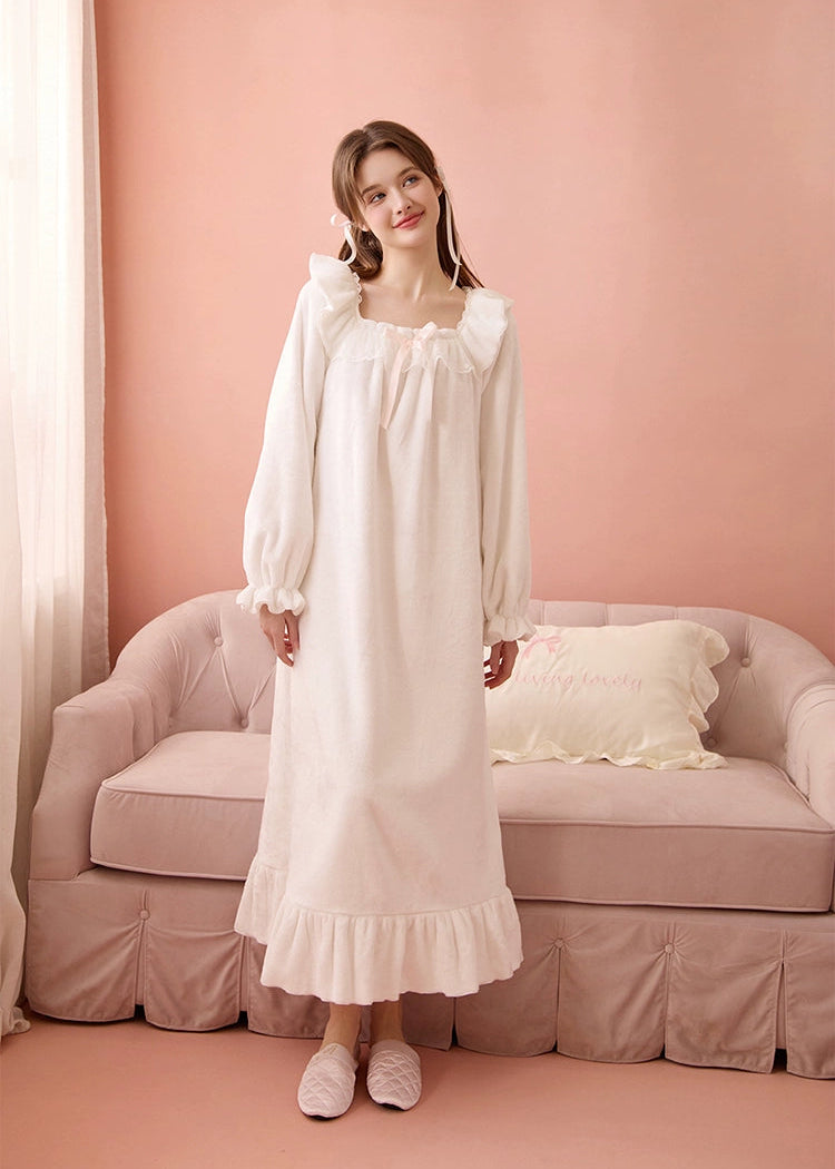 フリースふんわりプリンセスネグリジェ