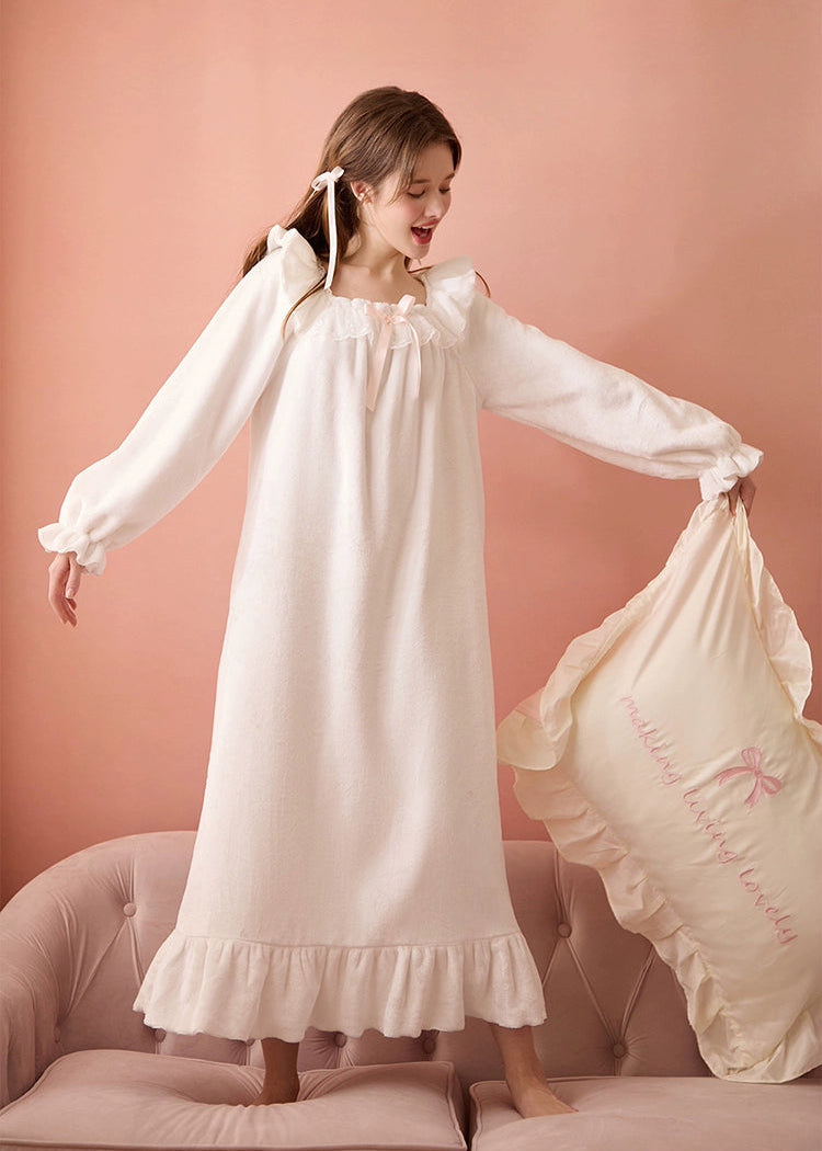 フリースふんわりプリンセスネグリジェ