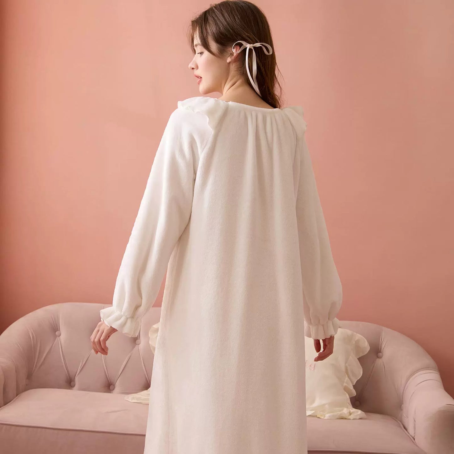 フリースふんわりプリンセスネグリジェ