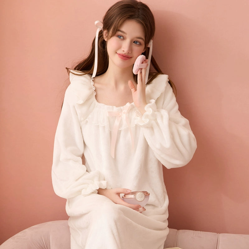 フリースふんわりプリンセスネグリジェ